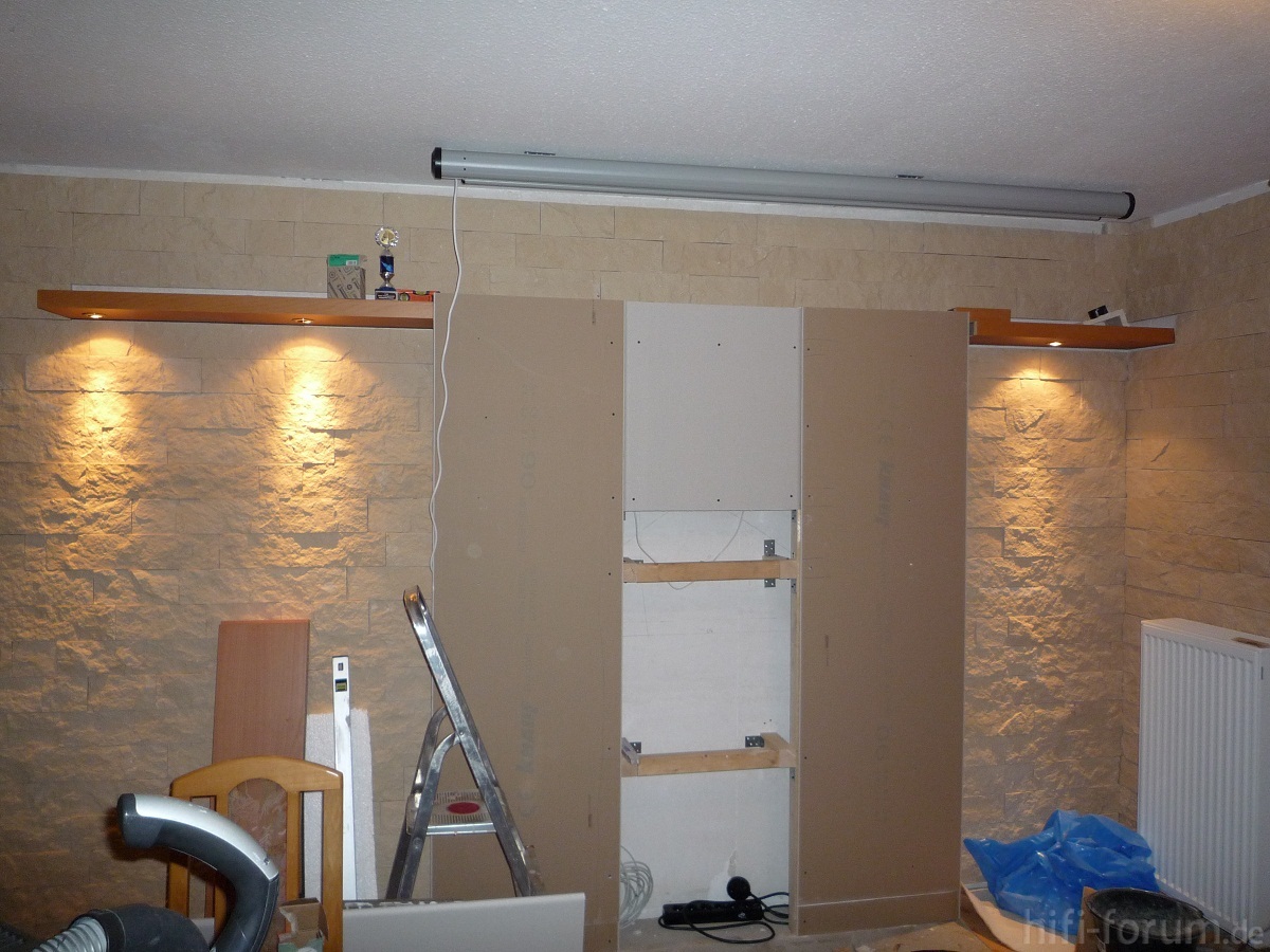 Wohnzimmer steinwand selber machen: wohnzimmer rustikal ...