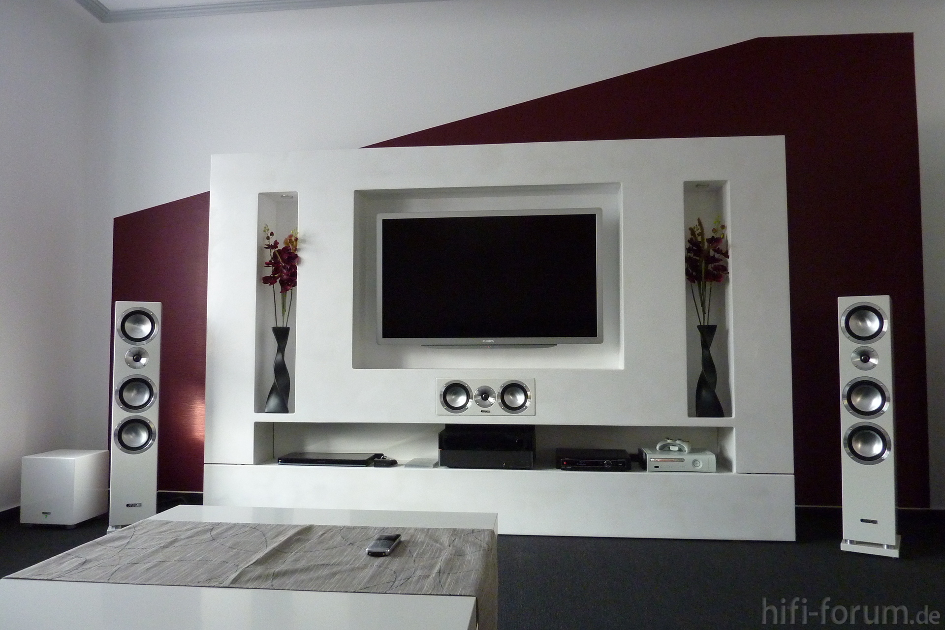 Farbgestaltung wohnzimmer beispiele – dumss.com