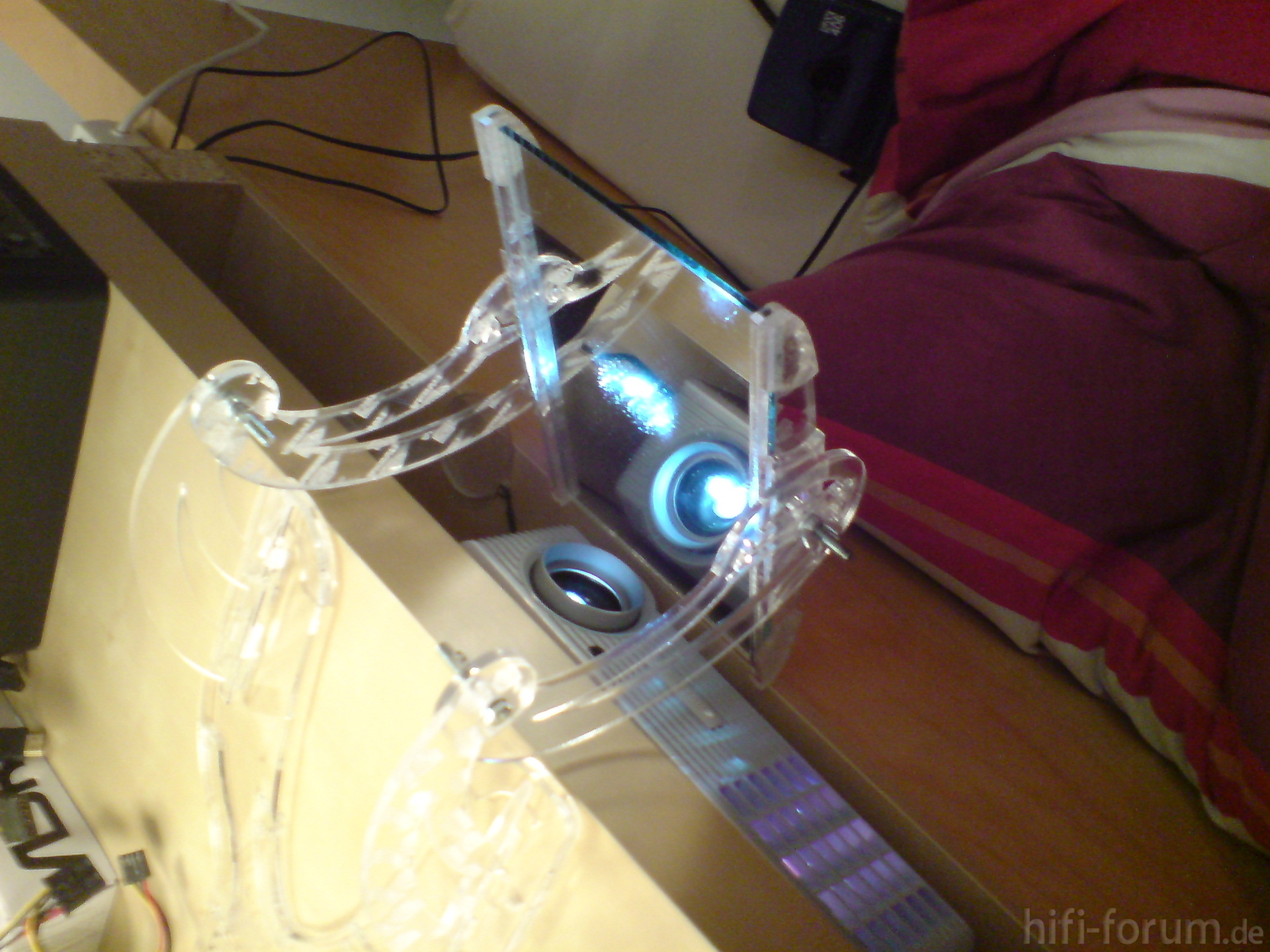 Günstig 3d kino mit beamer an die schlafzimmer decke projezieren ...