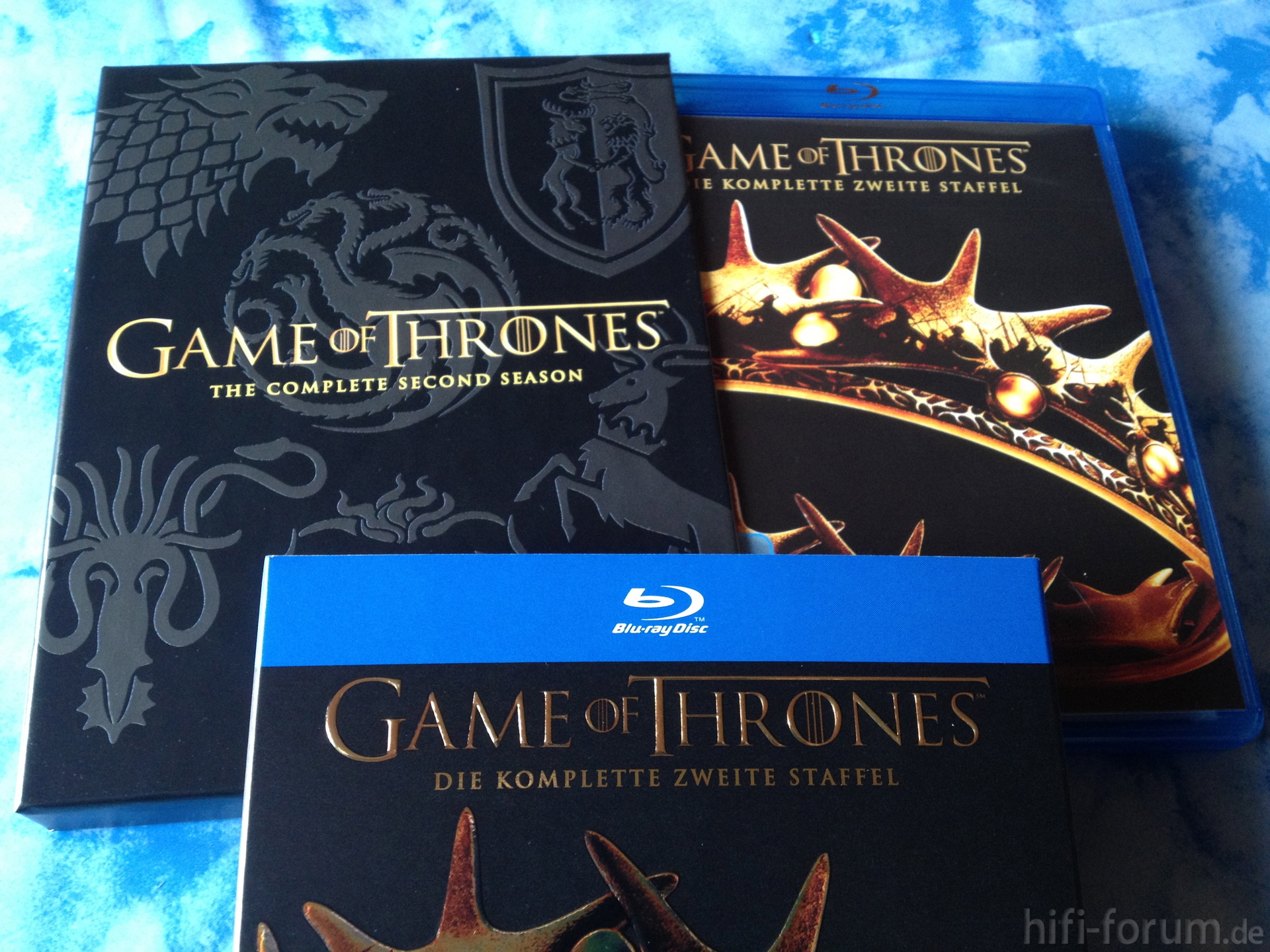 game of thrones blu ray box set