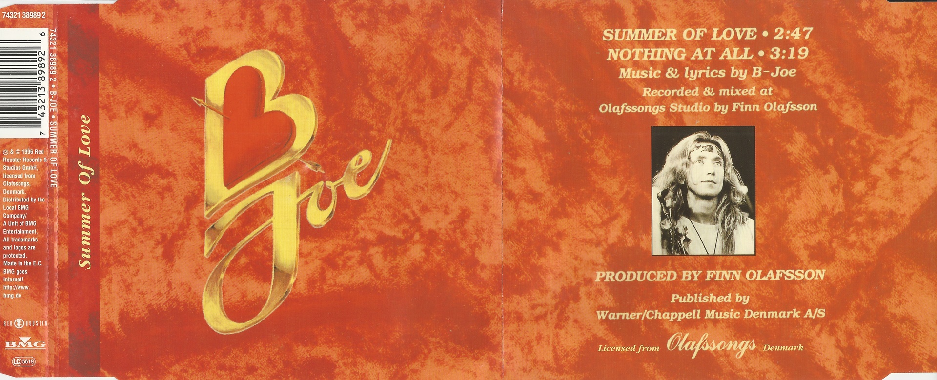 CD Cover (B Joe Summer Of Love) | Cdcover, Heimkino, Love, Of, Summer ...