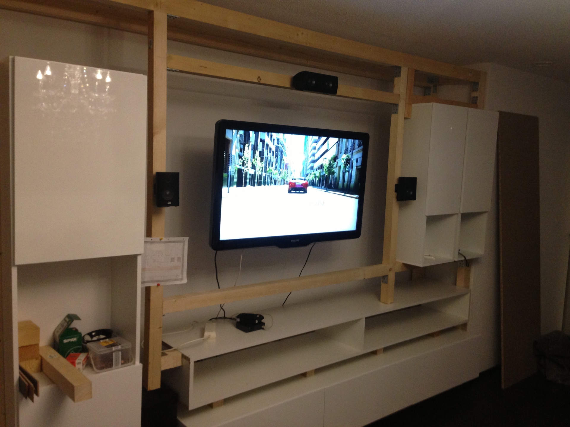 Mediawand selbst gebaut, sonstiges hifi forum