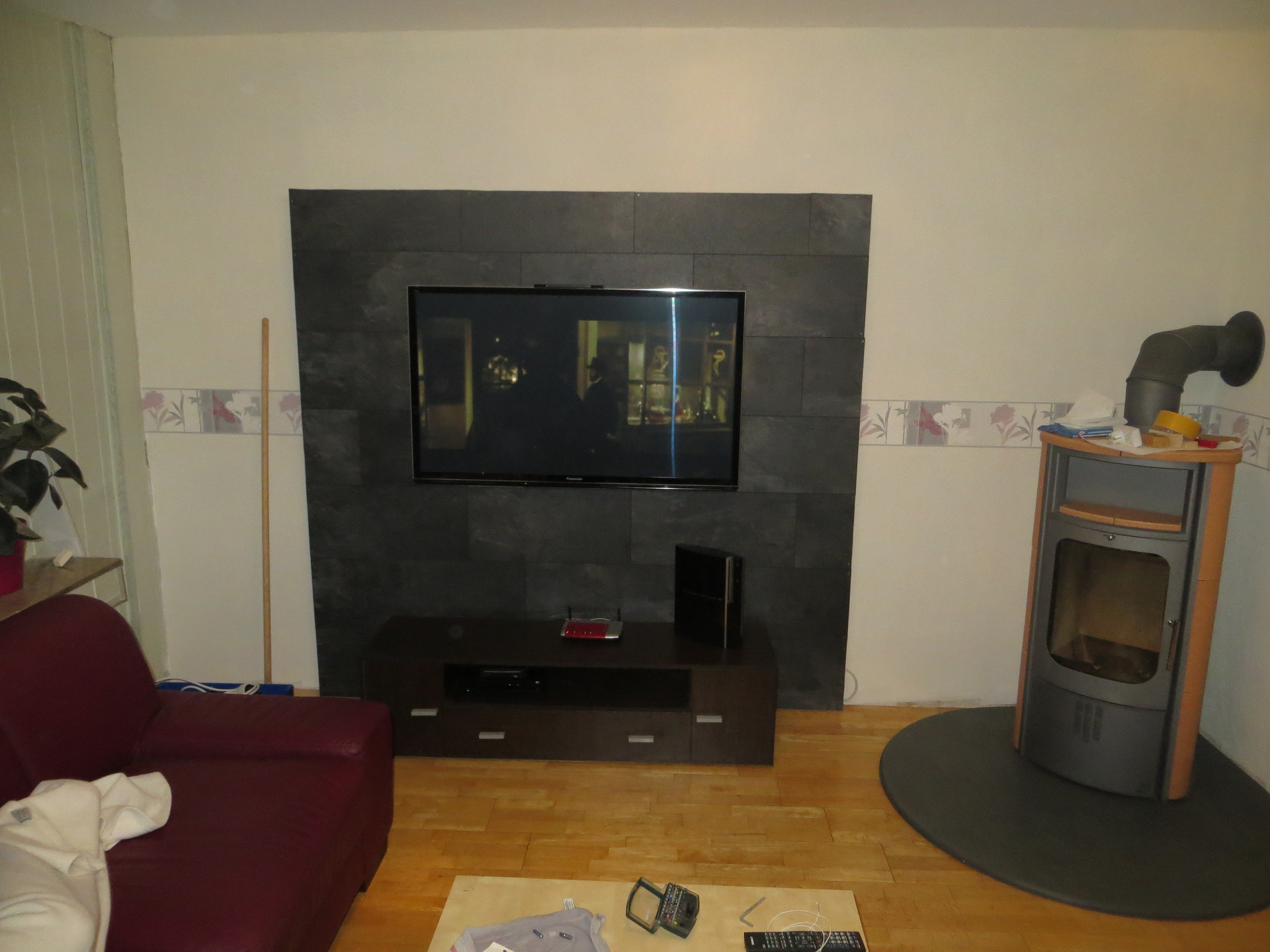 Bilder eurer steinwände / kiesbetten, racks, gehäuse hifi forum ...