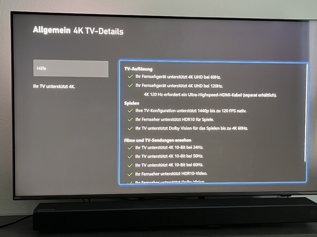 4K TV Details