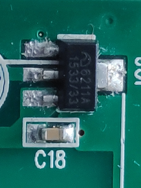 Sapnnunsgregler 6211A Für 3,3 Volt