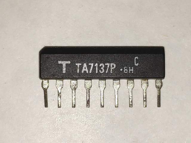 TA7317P Von Einem Münchener Elektronikhändler. Angeblich Alte Ware Aus Den 80ern