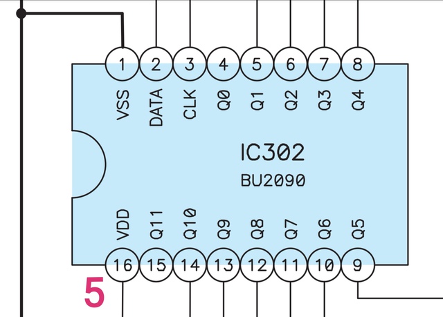 10 10 FRONT & POWER SW UNIT Spannungswert