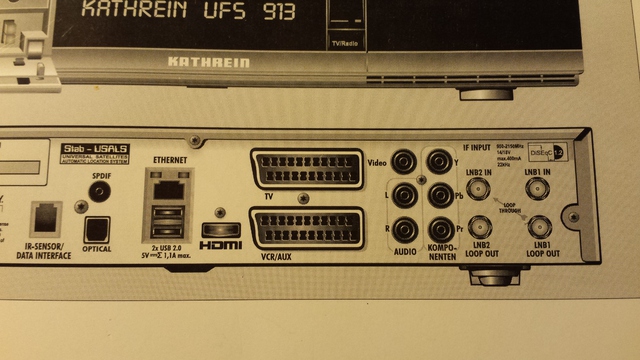 Kathrein UFS 913 Sat Receiver