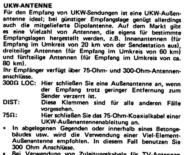 UKW-Antenne