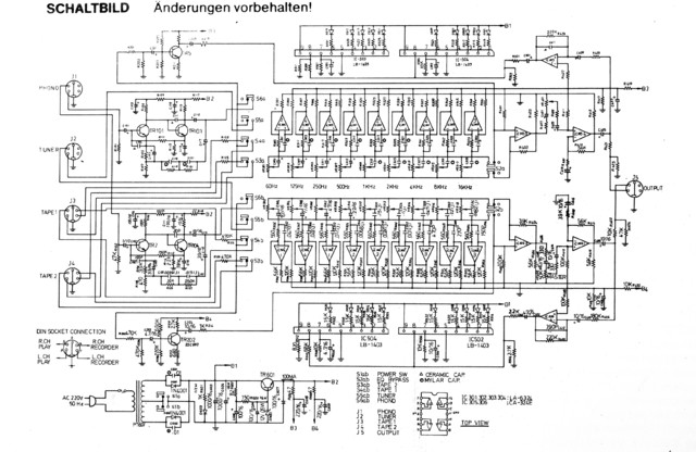 Universum EQ 3930 Schaltplan