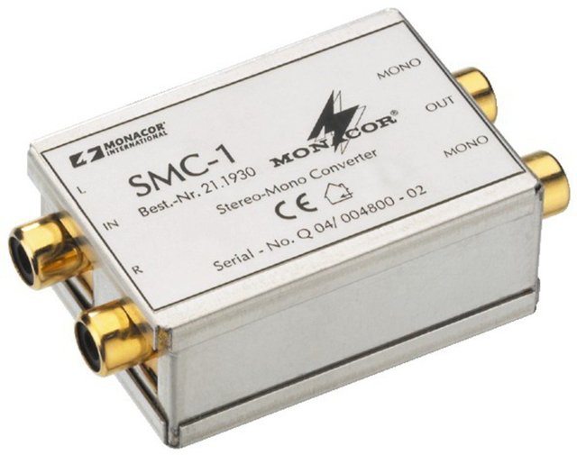 Konwerter Stereo Mono Monacor Smc 1