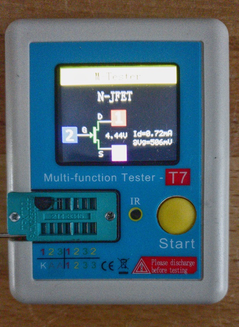 FET matching mit Multitester