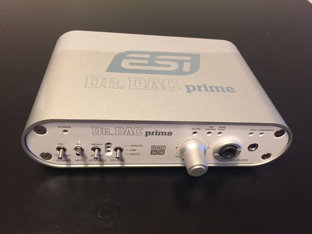 Dr Dac prime 24/192 USB Audiointerface und Kopfhrerverstrker