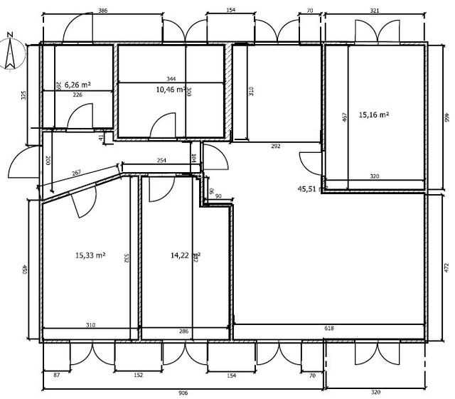 Wohnungsgrundriss