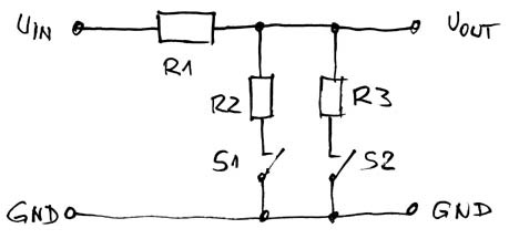 Spannungsteiler Für Lautstärkenreduzierung