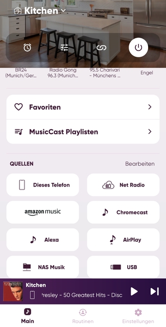 Quellen Yamaha Mc App Streamer