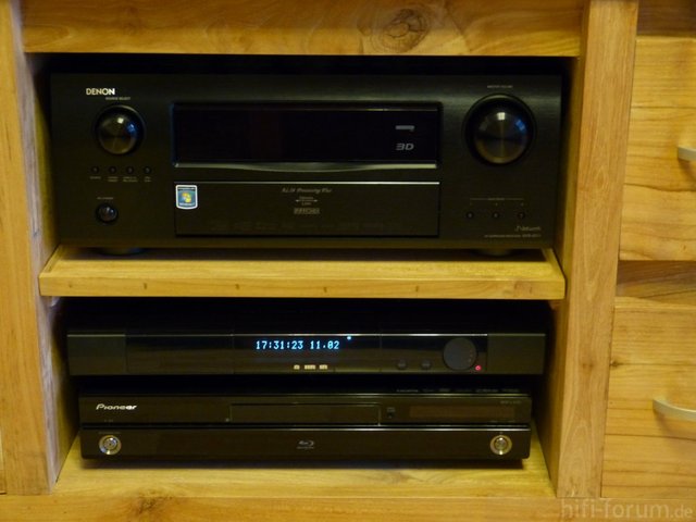 Denon AVR 4311 Im TV Schrank