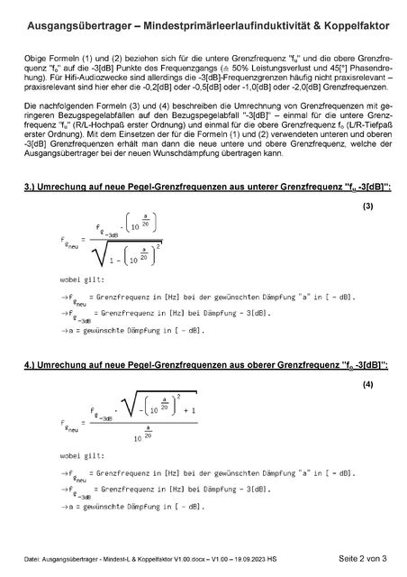 Ausgangsübertrager   Mindest L & Koppelfaktor V1 00 Page 002