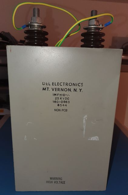 Kondensator 1µF 25kV
