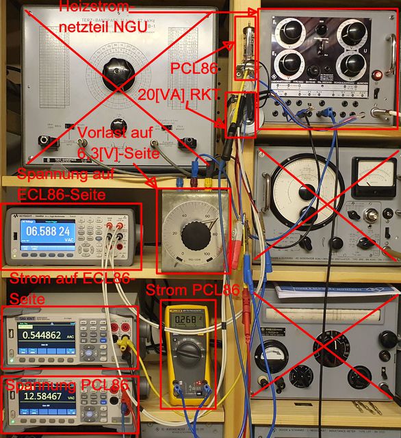 PCL86 Testaufbau   Gesamtansicht