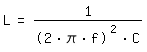 Schwingkreisformel nach L aufgelst