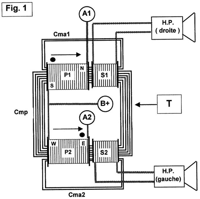 Zeichnung Zum Mariani Patent FR2863099B1