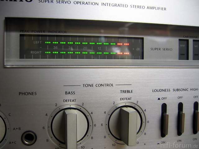 Onkyo A-65 Power Indikator