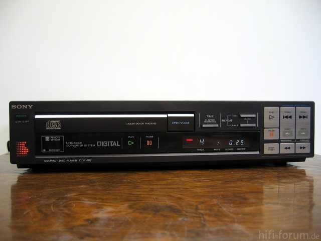 Sony CDP-102 | hifiklassiker, sony, stereo | hifi-forum.de Bildergalerie