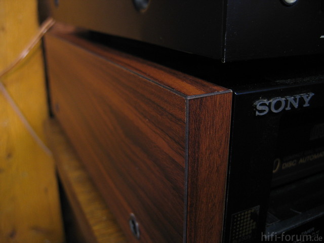 Sony CDP-C910 Holzseiten Nachbau