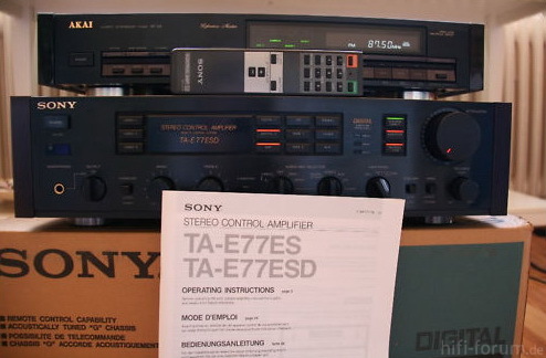 Sony TA-E77ESD