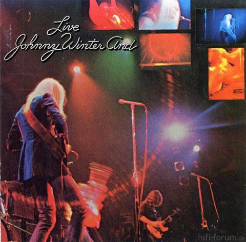 Johnny Winter And Live Front Orig