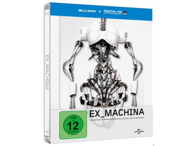 Ex Machina Steelbook Drama Blu Ray