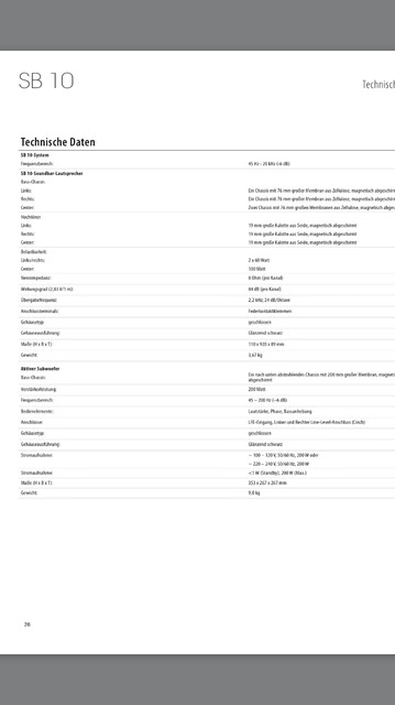 Datenblatt SB10