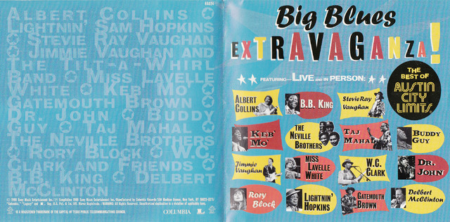 Big Blues Extravaganza - The Best Of Austin City Limits - Front