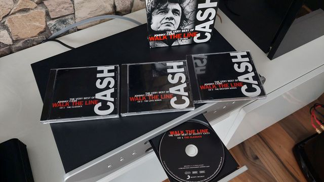 Johnny Cash - The very best of...Walk the Line 3 CD Box