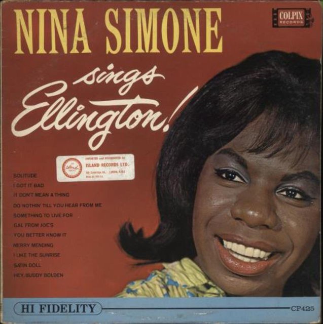 Nina Simone - 1962 - Nina Sings Duke Ellington