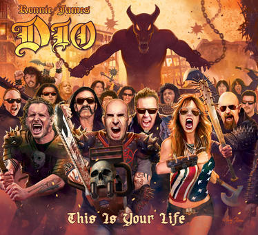 Ronnie James Dio A Tribute To This Is Your Life Albumcover 2014 Album Cover