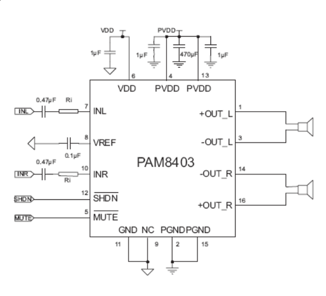 Pam8403