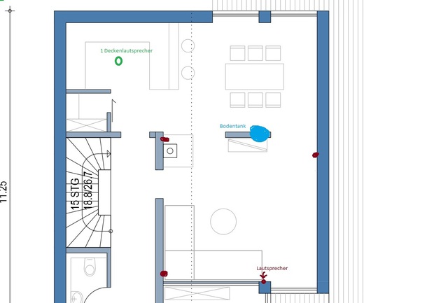 Wohnzimmer Essen Küche