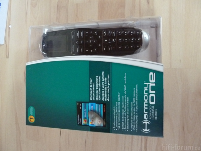 Verpackt Logitech One