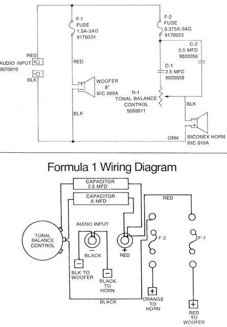 Schematic For BIC Venturi Formula 1