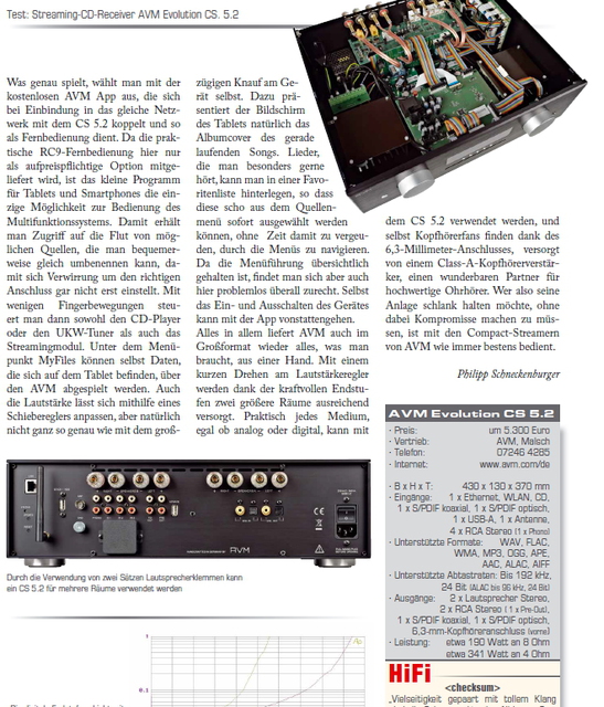 AVM Evolution C5