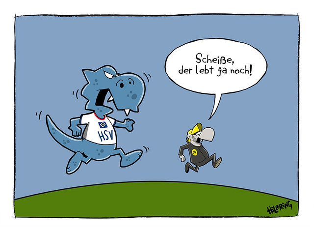 Der Dino lebt immer noch..