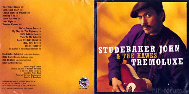 Studebaker John & The Hawks Tremoluxe