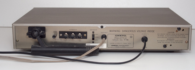 Onkyo T-15 Back