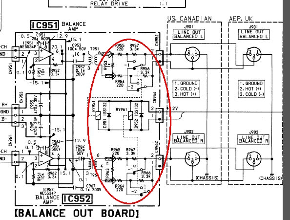 X7ESD Balanced Out