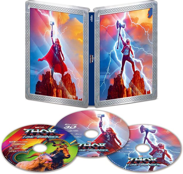 Thor: Liebe und Donner 4K + 3D Blu-ray