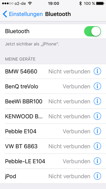 BT-Kopplung Mit IPhone