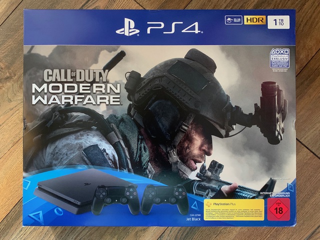PlayStation 4 Bundle mit Modern Warfare