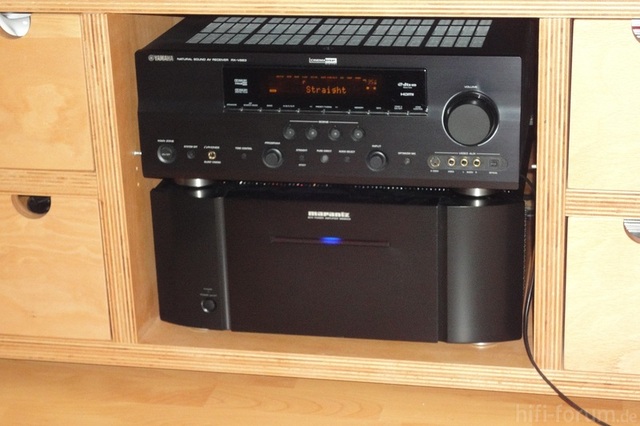 Yamaha RX-V 663 & Marantz MM8003